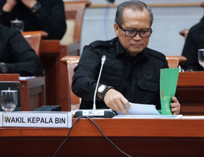 Wakil Kepala Badan Intelijen Negara (BIN), Letjen TNI I Nyoman Cantiasa | Foto: dok. BIN
