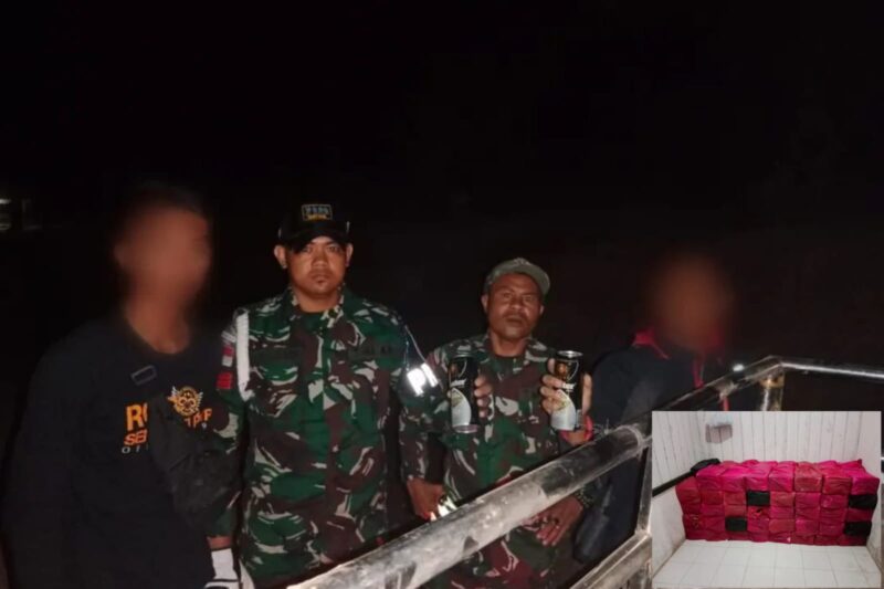 Keberhasilan ini berkat informasi intelijen terkait aktivitas ilegal di wilayah perbatasan RI-Malaysia | Sumber Foto: Pendam VI/Mlw