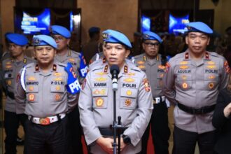 Kadiv Propam Polri Irjen Pol Abdul Karim menyampaikan keterangan pers kepada wartawan, usai rakor tingkat nasional di Auditorium Mutiara, PTIK, Jakarta Selatan, Kamis (26/9/2024) | Foto: dok. Polri