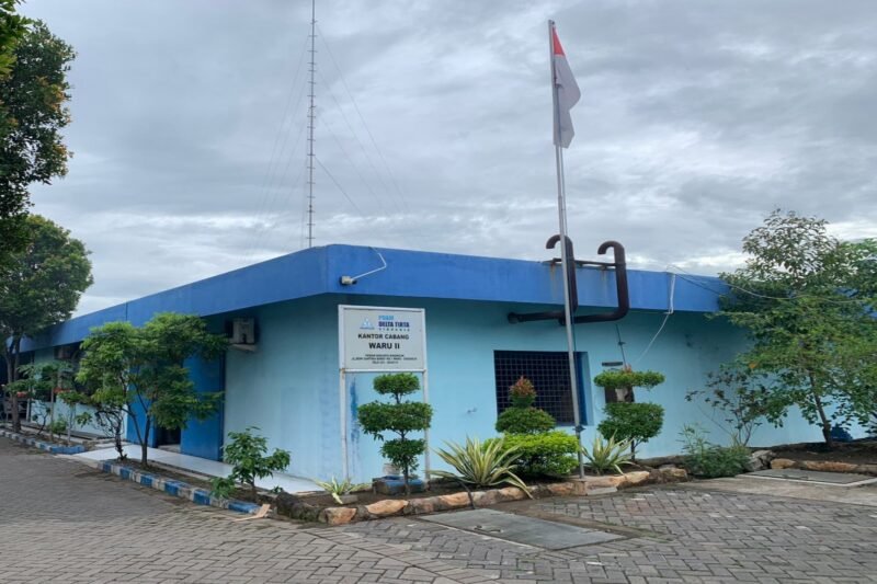 Ilustrasi: Kantor PDAM Delta Tirta Sidoarjo Cabang Waru II | Foto: dok. PDAM Sidoarjo