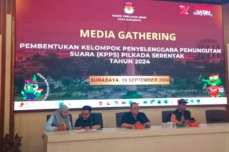 Media Gathering KPU Kota Surabaya terkait pembentukan KPPS pada Pilkada Serentak Tahun 2024 | Foto: Dwd/BI