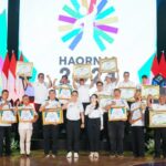 Puncak peringatan Hari Olahraga Nasional (HAORNAS) XLI Provinsi Jawa Timur Tahun 2024 di GOR CLS, Kamis (17/10/2024) | Foto: Dap/Ist