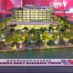 Maket atau miniatur desain bangunan RSUD Surabaya Timur | Foto: dok. Dna/BI