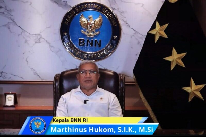 Kepala BNN RI, Marthinus Hukom | Foto: dok. BNN RI