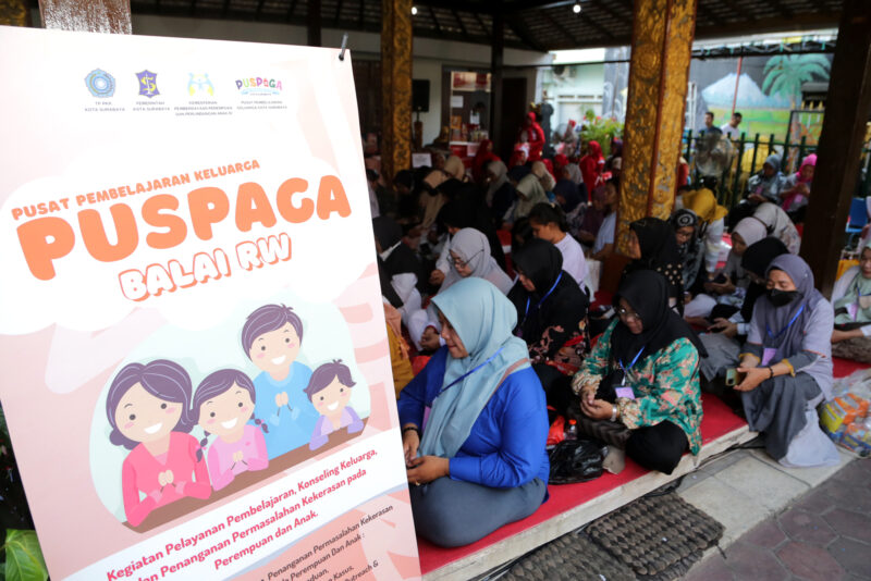 Pusat Pembelajaran Keluarga (Puspaga) di Kota Surabaya | Foto: dok. Pemkot Surabaya