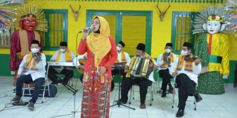 Ilustrasi Gambus Betawi | Sumber Foto: Lembaga Kebudayaan Betawi