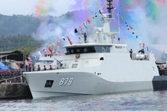 KRI Selar-879 diproyeksikan untuk mendukung tugas-tugas pokok Lantamal VIII | Sumber Foto: Dispen Koarmada II