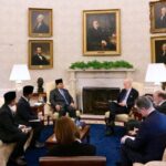 Presiden Prabowo Subianto melakukan pertemuan bilateral dengan Presiden Amerika Serikat, Joe Biden, di Gedung Putih, Washington DC, Selasa (12/11/2024) | Foto: BPMI Setpres