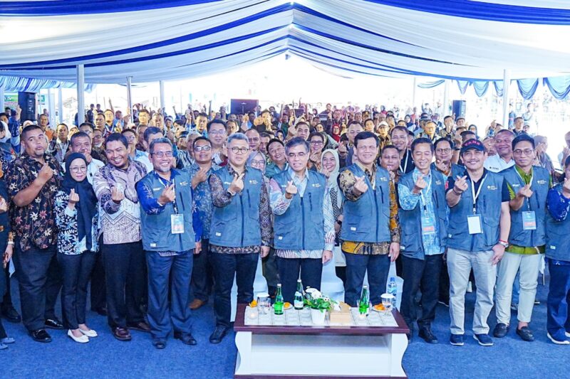 Menteri Ketenagakerjaan, Yassierli, saat membuka acara Temu Mitra Wirausaha di Bandung Barat, Jawa Barat, Sabtu (23/11/2024) | Foto: Hum Kemnaker