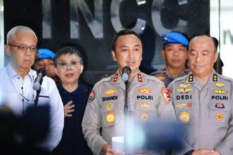 Kadiv Humas Polri, Irjen Pol Sandi Nugroho saat konferensi pers di Mabes Polri, Jakarta, Selasa (26/11/2024) | Foto: dok. Hum Polri