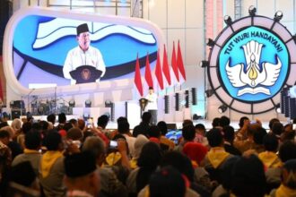 Presiden Prabowo Subianto menghadiri Puncak Peringatan Hari Guru Nasional di Jakarta International Velodrome, Jakarta, Kamis, 28 November 2024 | Foto: BPMI Setpres