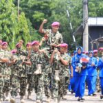 Mayor Marinir Alamsyah resmi menjabat Komandan Pusat Latihan Khusus (Danpuslatsus) | Sumber Foto: Dispen Kormar