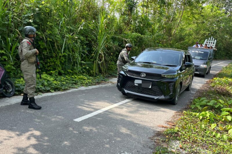 Razia kendaraan bertujuan untuk memberikan rasa aman kepada masyarakat | Sumber Foto: dok. Satgas Mandago Raya