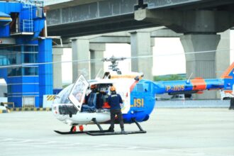 Polri menyiapkan tiga helikopter untuk digunakan sebagai ambulans udara | Sumber Foto: dok. Polri