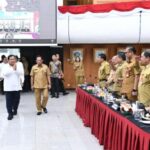 Presiden Prabowo Subianto menghadiri Rapat Koordinasi Pengendalian Inflasi Tahun 2024 di Sasana Bhakti Praja, Kementerian Dalam Negeri, Jakarta, Senin (9/12/2024) | Foto: BPMI Setpres