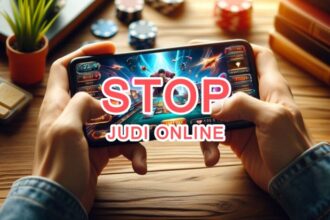 Ilustrasi permainan judi online | Sumber Foto: Ai/BI