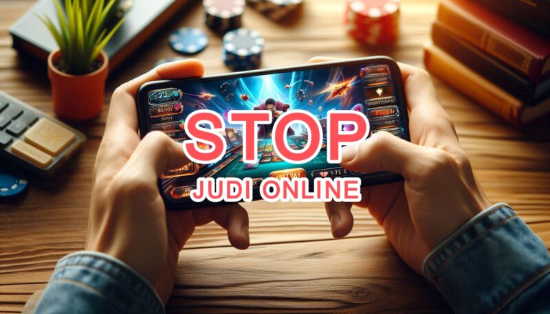 Ilustrasi permainan judi online | Sumber Foto: Ai/BI