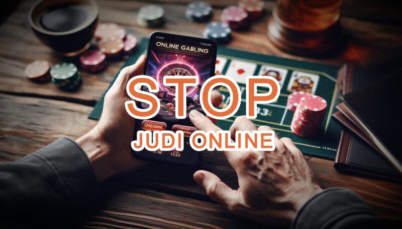Ilustrasi permainan judi online (dok. Bicara Indonesia)