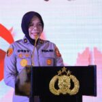 Direktur PPA-PPO Polri, Brigjen Pol Desy Andriani, dalam acara peluncuran di Bareskrim Polri, Jakarta Selatan, Selasa (17/12/2024) | Sumber Foto: Hum Polri