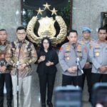 Kapolri Jenderal Pol Listyo Sigit Prabowo dalam konferensi pers bersama Kepala BPOM, Taruna Ikrar, di Mabes Polri, Jakarta Selatan, Jumat (10/1/2025) | Foto: dok. Hum Polri