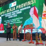 Rapat Kerja Provinsi (Rakerprov) KONI Jawa Timur di Kota Surabaya, Selasa (25/2/2025) | Foto: Pr/Dap/Istimewa