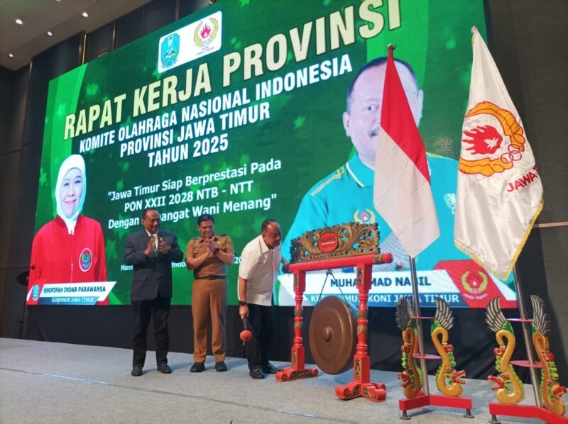 Rapat Kerja Provinsi (Rakerprov) KONI Jawa Timur di Kota Surabaya, Selasa (25/2/2025) | Foto: Pr/Dap/Istimewa