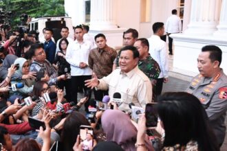 Presiden Prabowo Subianto memberikan keterangan kepada awak media usai memberikan arahan dalam Rapim TNI Polri di Jakarta, Kamis, 30 Januari 2025 | Foto: dok. BPMI Setpres