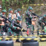 Apel Komandan Satuan di Resimen Latihan dan Pertempuran (Menlatpur) Kostrad, Sanggabuana, Karawang, Selasa (18/2/2025) | Foto: dok. Dispenad