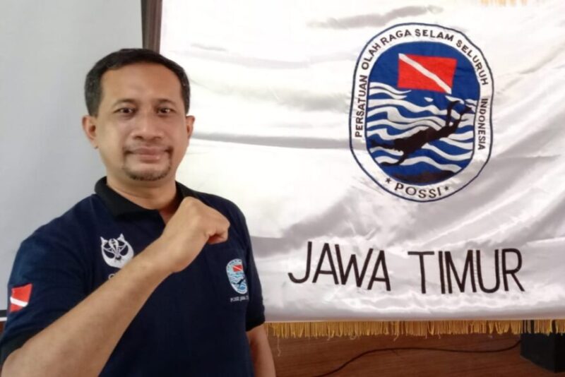 dok. Ketua Umum Persatuan Olahraga Selam Seluruh Indonesia (POSSI) Jawa Timur, Mirza Muttaqien | Foto: Dimas AP/Istimewa