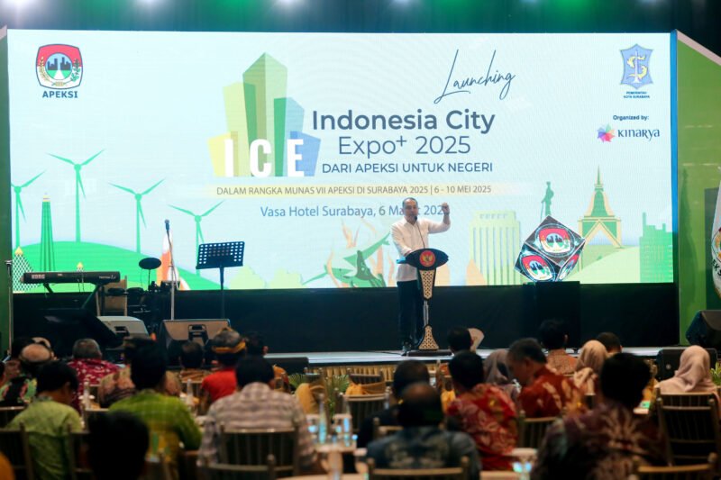 Launching Musyawarah Nasional (Munas) VII dan Indonesia City Expo (ICE) ke-21 di Kota Surabaya, Kamis (6/3/2025) | Sumber Foto: Pemkot Surabaya