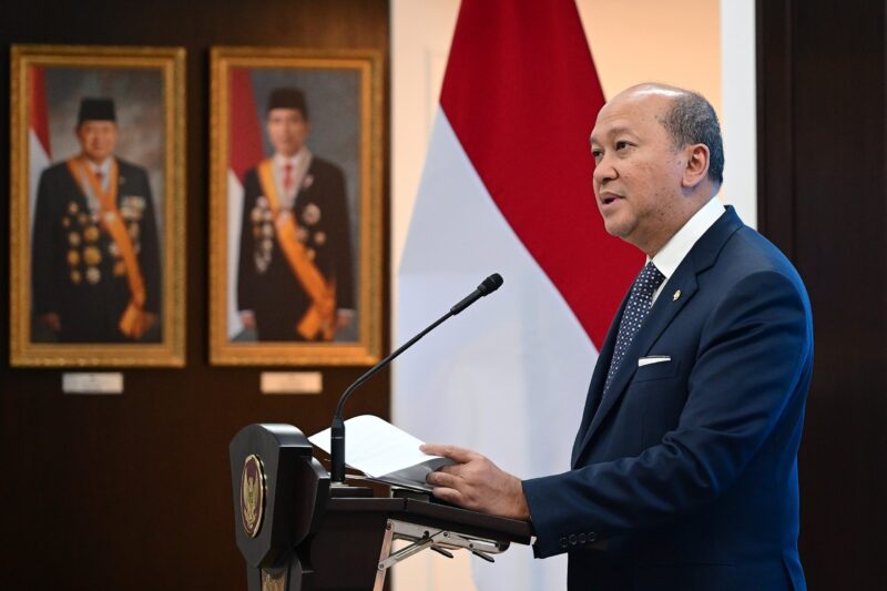 Menteri Investasi dan Hilirisasi/Kepala BKPM Rosan Roeslani dalam konferensi pers di Istana Merdeka, Jakarta, Rabu, 23 April 2025 | Sumber Foto: Biro Pers Setpres