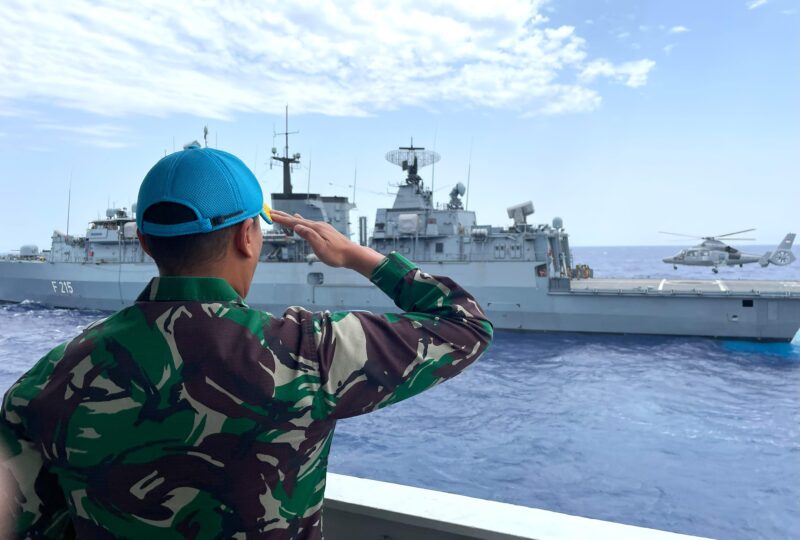 Kegiatan ini merupakan latihan manuver bersama kedua kalinya yang diikuti KRI SIM-367 sejak bergabung dalam MTF UNIFIL pada Januari 2025 | Sumber Foto: Dispen Koarmada II