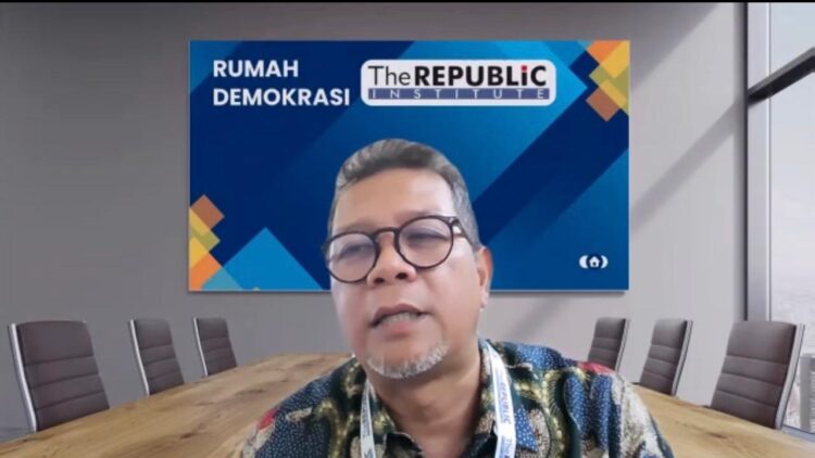 Dr. Sufyanto, Peneliti Utama The Republic, dalam paparan yang digelar pada Senin (26/5/2025) | Foto: T1/Ist