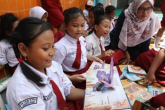 Ilustrasi pelajar SDN Cikini 01 Pagi - Jakarta Pusat | Sumber Foto: dok. Beritajakarta
