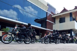 Operasi skala besar Polda Jatim ini melibatkan personel dari Brimob, Sabhara, Intelkam, Reskrim, dan Lalu Lintas | Sumber Foto: Polda Jatim