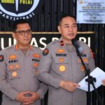 Karopenmas Divisi Humas Polri Brigjen Pol Trunoyudo Wisnu Andiko saat memberikan keterangan pers di Jakarta, Rabu (21/5/2025) | Sumber Foto: Hum Polri