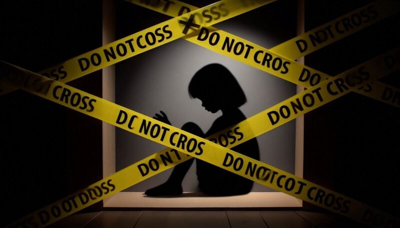 Ilustrasi anak korban kekerasan seksual | Cre-AI/BicaraIndonesia.id