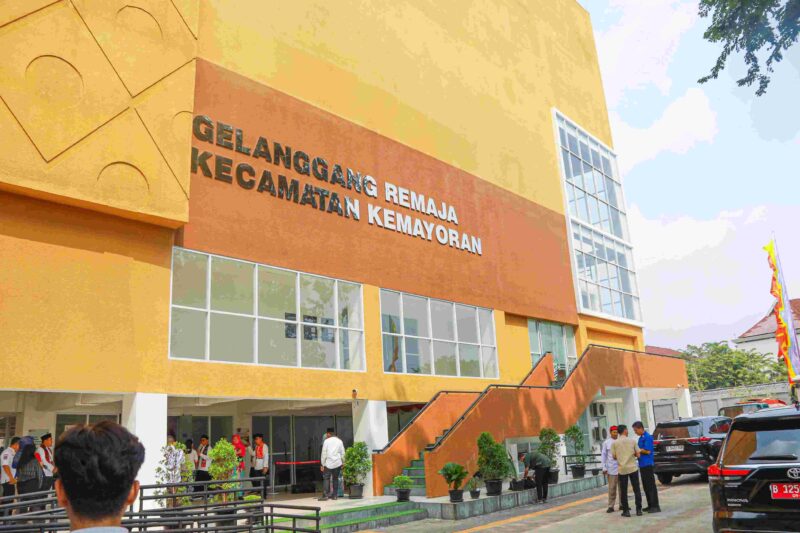 Gelanggang Remaja Kecamatan Kemayoran, Jakarta | Foto: dok. Kominfo DKI Jakarta