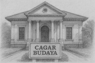 Ilustrasi bangunan cagar budaya | Sumber Foto: Cre-AI/ Bicaraindonesia.id