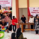 Tangkapan layar video TikTok @Sadarestuwati yang menampilkan kegiatan program Food Workshop Pahlawan Ekonomi Kelas Pastry (Dimas AP/BI)