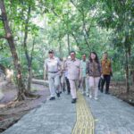 Gubernur DKI Jakarta, Pramono Anung, saat meninjau Hutan Kota Srengseng di Jakarta Barat pada Senin (23/6/2025) | Sumber Foto: Kominfotik DKI