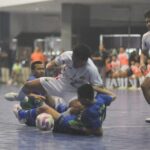 dok. Laga final cabang olahraga Futsal Putra Kota Surabaya vs Kota Malang dalam Porprov IX Jawa Timur 2025 di Graha Polinema, Kota Malang, Jumat (27/6/2025) | Foto: Dimas Ap/BI