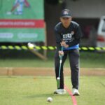 Cabang olahraga gateball dalam Porprov IX Jawa Timur yang digelar di Kota Batu | Foto: Dimas AP/Istimewa