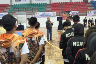 Pembukaan pertandingan cabor Hapkido dalam gelaran Porprov Jatim 2025 di GOR Kanjuruhan, Malang, Senin, 9 Juni 2025 | Sumber Foto: Ist/Dimas Ap