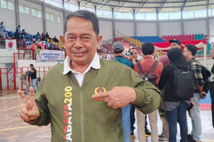 Ketua Umum KONI Surabaya, Hoslih Abdullah | Sumber Foto: Ist/Dimas AP