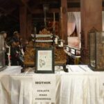 Mothik (tengah) senjata khas Ponorogo, tampil di pameran pusaka Grebeg Suro 2025 | Sumber Foto: Kominfo Ponorogo
