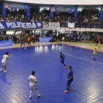 dok. Laga final cabang olahraga futsal putra antara Kota Surabaya melawan Kota Malang, di Graha Polinema Malang, Jumat (27/6/2025) | Foto: Scr/Istimewa