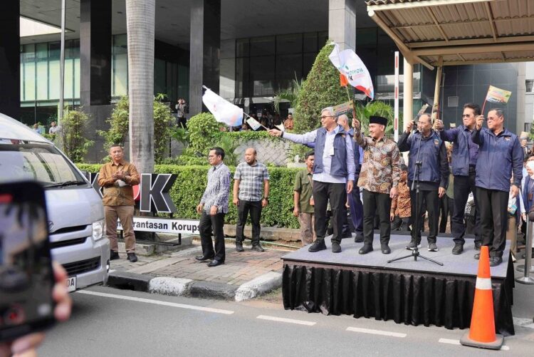 Peluncuran program Roadshow KPK 2025 bertajuk Jelajah Negeri Bangun Antikorupsi (JNBA) di Gedung Pusat Edukasi Antikorupsi KPK, Jakarta, Kamis (26/6/2025) | Sumber Foto: KPK