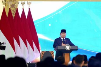 Presiden Prabowo Subianto saat menghadiri acara Pengukuhan Hakim Mahkamah Agung (MA) RI Tahun 2025 yang digelar di Kantor Mahkamah Agung, Jakarta, Kamis (12/6/2025) | Sumber Foto: Biro Pers Setpres