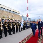 Presiden Republik Indonesia, Prabowo Subianto tiba di Bandara Internasional Pulkovo, St. Petersburg, Federasi Rusia, Rabu, 18 Juni 2025, sekitar pukul 17.50 waktu setempat | Sumber Foto: Biro Pers Setpres